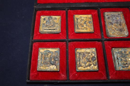 Boxed Chinese plaques